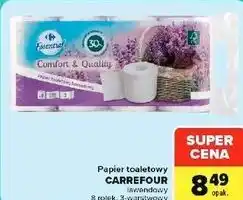 Carrefour Market Papier toaletowy Carrefour lawendowy oferta