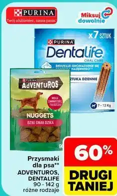 Carrefour Przysmaki dla psa Purina Adventuros, Dentalife oferta