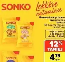 Carrefour Market Przekąska w polewie Smille Bites Sonko oferta