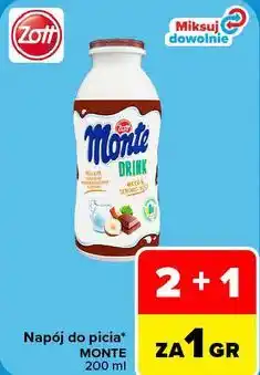 Carrefour Napój do picia Monte Zott oferta
