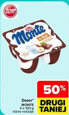 Carrefour Deser Monte Zott oferta