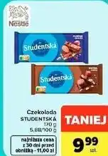Carrefour Market Czekolada Studentská Nestlé oferta