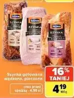 Carrefour Market Szynka gotowana wędzona, pieczona Tarczyński oferta