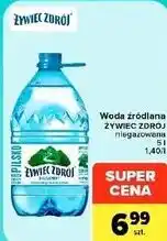 Carrefour Market Woda źródlana Żywiec Zdrój niegazowana oferta