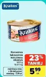 Carrefour Market Konserwa luksusowa mielonka Krakus oferta