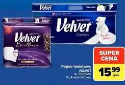 Carrefour Market Papier toaletowy Velvet oferta
