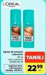 Carrefour Market Spray do retuszu odrostów L'Oréal Magic Retouch oferta