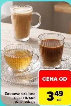 Carrefour Zastawa szklana linia LUNARE oferta