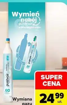 Carrefour Wymiana gazu Dafi Push-Air oferta
