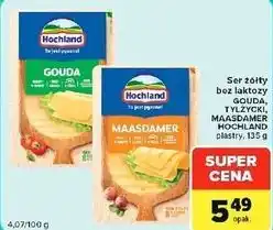 Carrefour Market Ser żółty bez laktozy GOUDA, TYLŻYCKI, MAASDAMER HOCHLAND plastry oferta