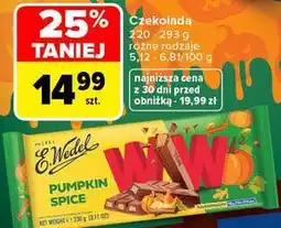 Carrefour Czekolada E.Wedel oferta