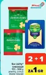 Carrefour Market Ser żółty Cheddar Dublin Dairy, Kerrygold oferta