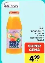 Carrefour Market Sok BOBO FRUT bez cukru oferta