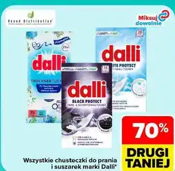 Carrefour Wszystkie chusteczki do prania i suszarek marki Dalli oferta