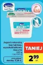 Carrefour Market Jogurt naturalny bez laktozy, wysokobiałkowy MALUTA oferta