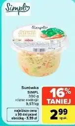 Carrefour Market Surówka Simpl oferta