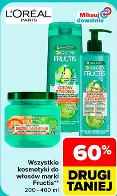 Carrefour Wszystkie kosmetyki do włosów marki Fructis oferta