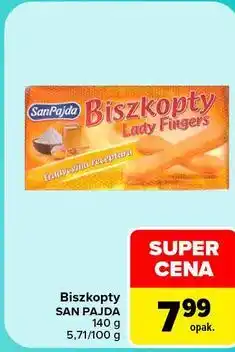 Carrefour Biszkopty SAN PAJDA oferta