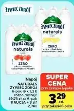 Carrefour Market Napój Naturals Żywiec Zdrój oferta