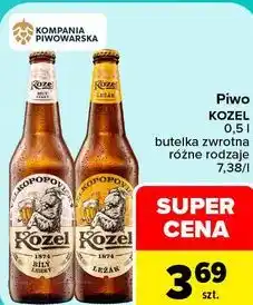 Carrefour Piwo Kozel oferta