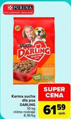 Carrefour Karma sucha dla psa Darling oferta