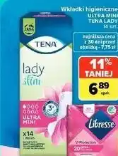 Carrefour Market Wkładki higieniczne ULTRA MINI TENA LADY oferta