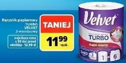 Carrefour Market Ręcznik papierowy Turbo Velvet oferta
