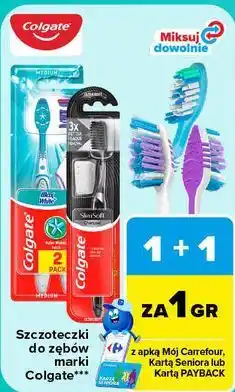 Carrefour Szczoteczki do zębów marki Colgate oferta