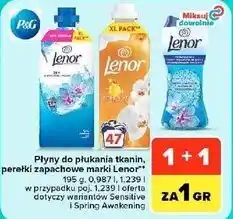 Carrefour Market Płyny do płukania tkanin, perełki zapachowe marki Lenor oferta