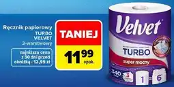 Carrefour Ręcznik papierowy Turbo Velvet oferta