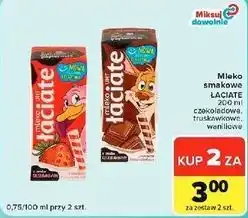 Carrefour Market Mleko smakowe ŁACIATE oferta