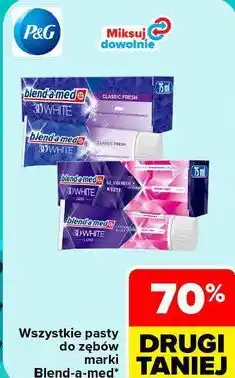 Carrefour Wszystkie pasty do zębów marki Blend-a-med oferta