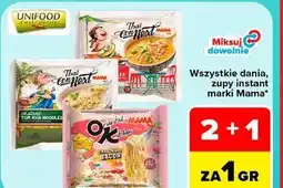 Carrefour Dania i zupy instant Mama oferta