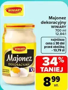 Carrefour Majonez dekoracyjny Winiary oferta