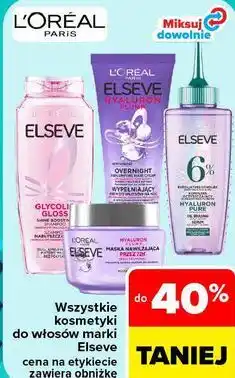 Carrefour Wszystkie kosmetyki do włosów marki Elseve oferta