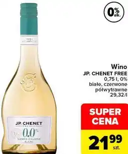 Carrefour Wino bezalkoholowe JP. CHENET FREE oferta