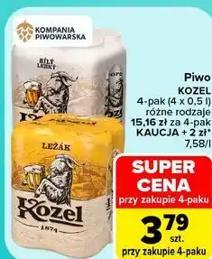 Carrefour Piwo Kozel oferta