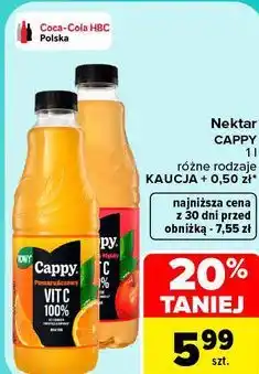 Carrefour Nektar Cappy oferta