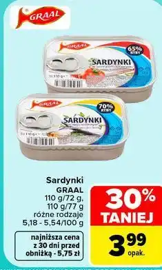 Carrefour Sardynki Graal oferta