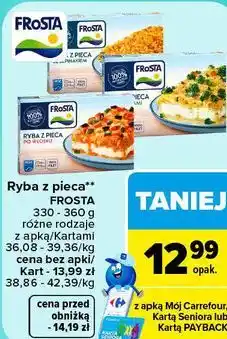 Carrefour Ryba z pieca FroSTA oferta