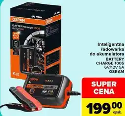 Carrefour Inteligentna ładowarka do akumulatora Osram BATTERY CHARGE 1005 6V/12V 5A oferta