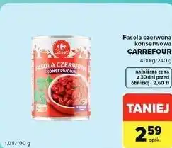 Carrefour Market Fasola czerwona konserwowa Carrefour oferta