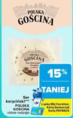 Carrefour Ser koryciński Polska Gościna oferta