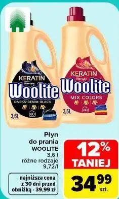 Carrefour Płyn do prania Woolite oferta