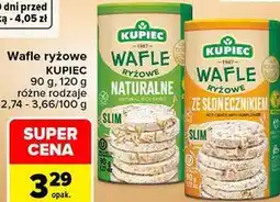 Carrefour Wafle ryżowe Kupiec oferta