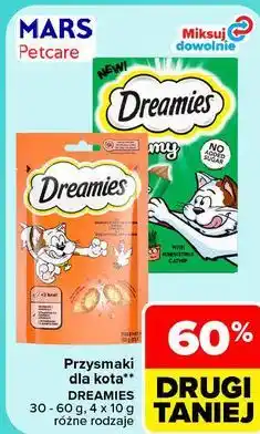 Carrefour Przysmaki dla kota Dreamies oferta