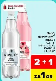 Carrefour Napój gazowany Kinley oferta