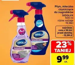 Carrefour Płyn, mleczko czyszczące do nagrobków Sidolux oferta