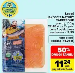 Carrefour Łosoś Jakość z Natury Carrefour oferta