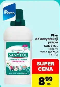Carrefour Płyn do dezynfekcji prania Sanytol oferta